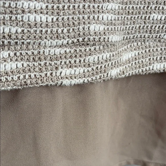 Doe & Rae Textured Beige Sweater - Picture 4 of 10